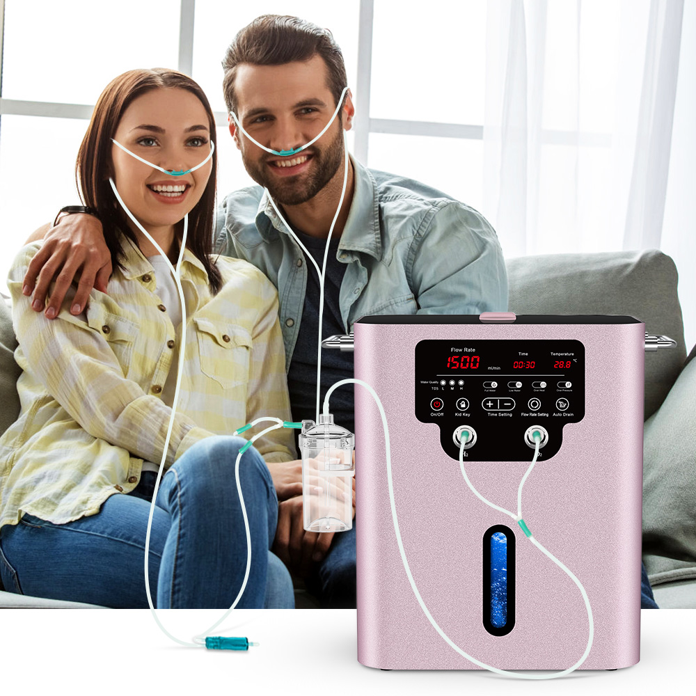 Health Wellness Activities - SUYZEKO 수소수 생성기 H2 흡입기 1500ML