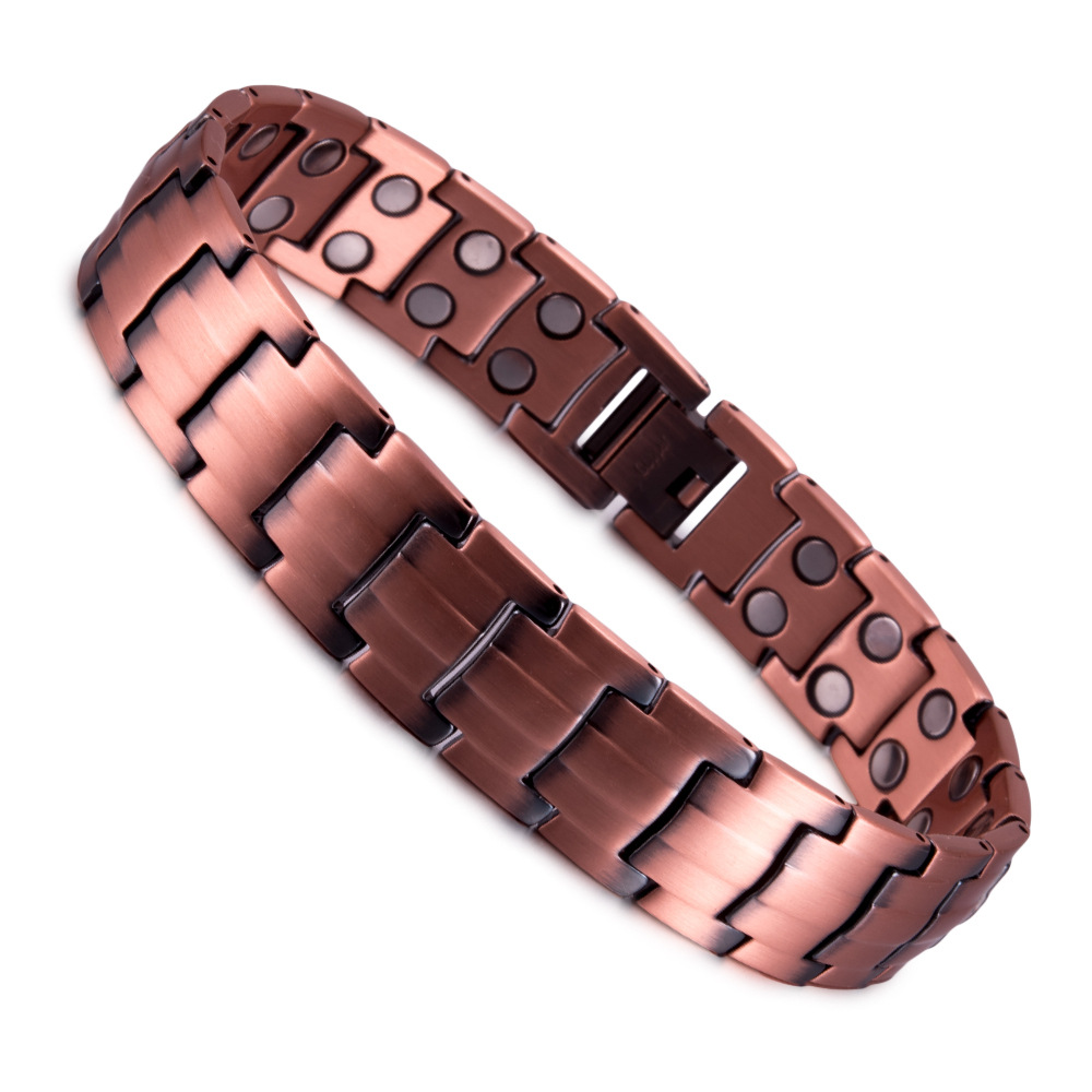 Health Wellness Bracelet - 프리미엄 레드 코퍼 자석 요법 팔찌