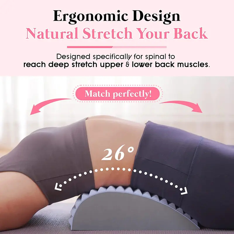 Posture Corrector Back Brace - 허리 통증 완화 치료 스트레칭 기구,