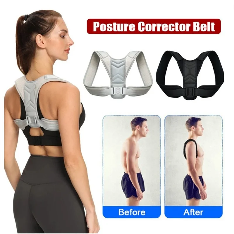 Posture Corrector Back Brace - 뒤 어깨 자세 교정기 조절 가능한