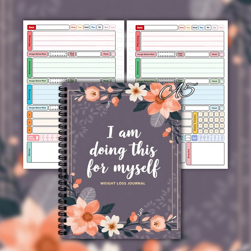 A5 체중 감량 다이어리, 일일 활동 추적기, 운동 다 - Fitness Journal Planner 리뷰 및 가격