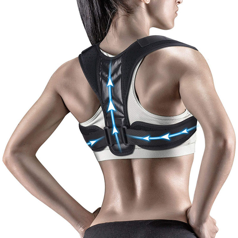 조절 가능한 등 자세 교정기 목 지지대 훈련 장비 가정 - Posture Corrector Back Brace 리뷰 및 가격