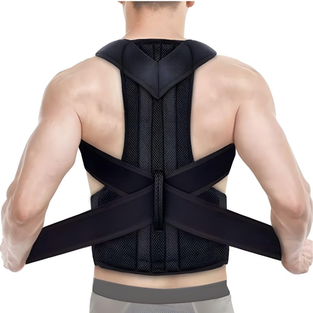 남녀공용 자세 교정기 |   조절 가능한 허리 및 상부 - Posture Corrector Back Brace 리뷰 및 가격