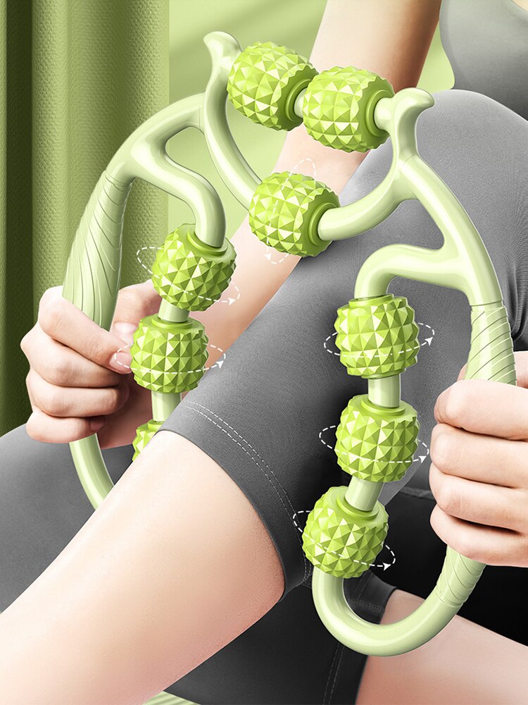 12 라운드 원형 다리 슬리밍 근육 스트레칭 및 휴식  - Foam Roller Trigger Point 리뷰 및 가격