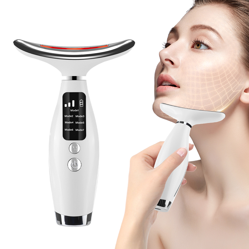 목 얼굴 리프팅 마사지 7 색 빛 LED 광자 치료 피 - Red Light Therapy Device 리뷰 및 가격