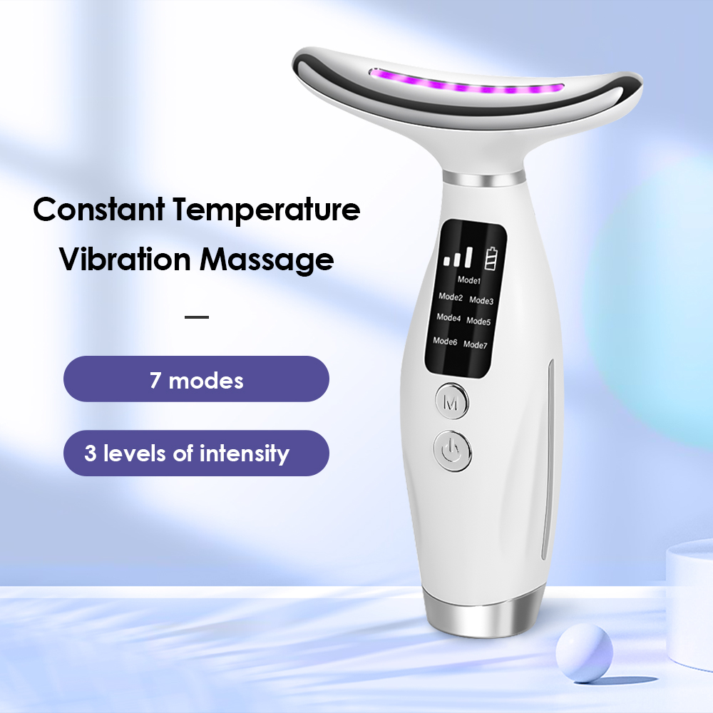 목 얼굴 리프팅 마사지 7 색 빛 LED 광자 치료 피 - Red Light Therapy Device 리뷰 및 가격