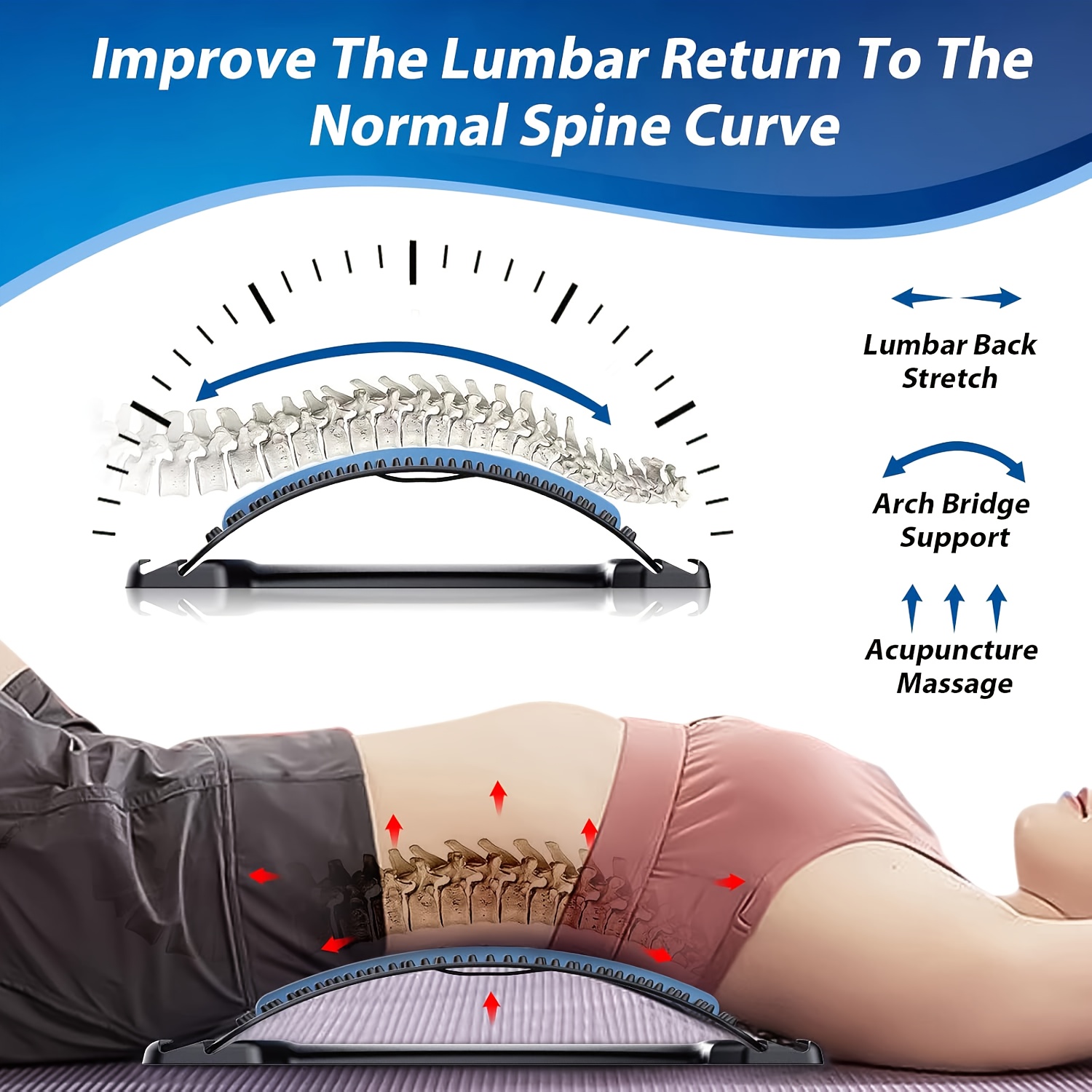 4단계 조절 가능한 등 스트레칭 기구 및 자세 교정기. - Posture Corrector Back Brace 리뷰 및 가격