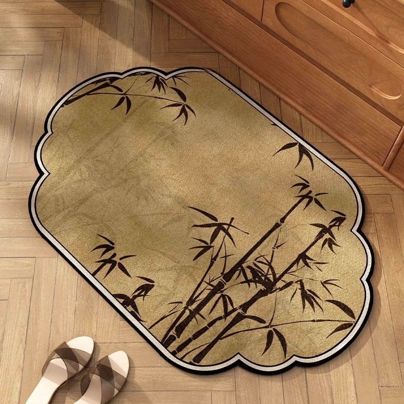 욕실 매트 욕실 바닥 매트 중국풍 대나무 신중국풍 규조 - Bamboo Bath Mat 리뷰 및 가격
