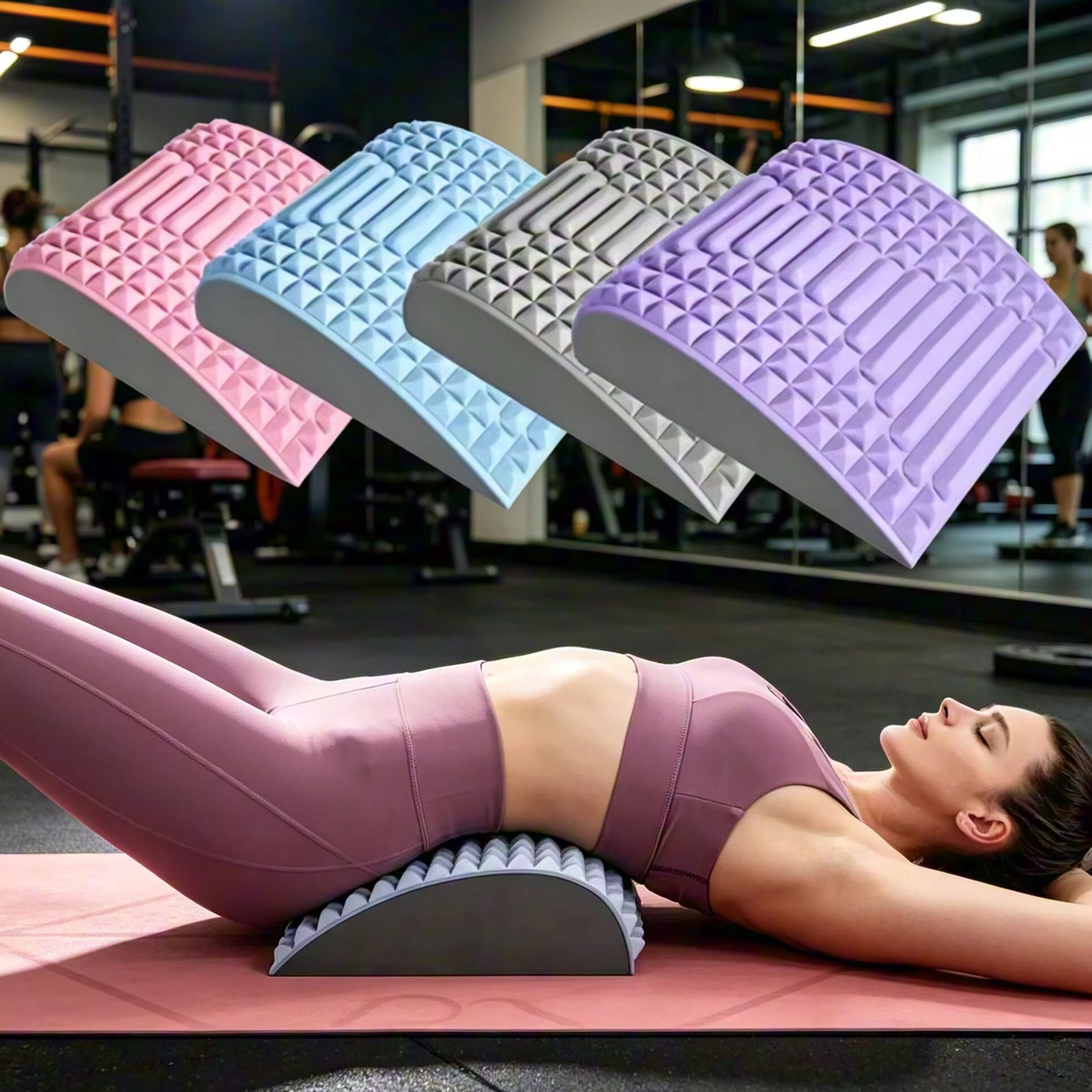 등 스트레칭 베개 허리 마사지 목 요추 지지 마사지기  - Posture Corrector Back Brace 리뷰 및 가격