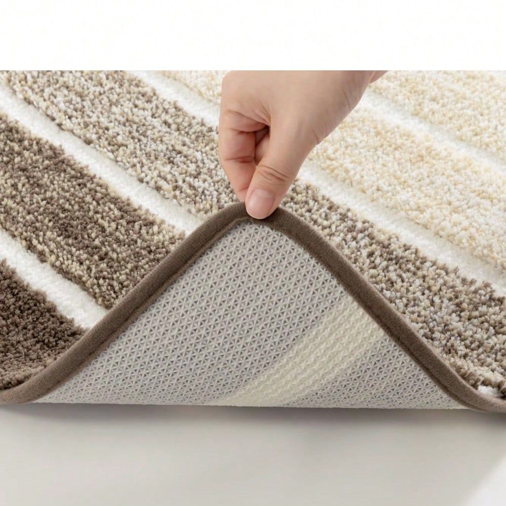 3피스 욕실 러그 매트 세트, 마이크로파이버 샤기 욕실 - Bamboo Bath Mat 리뷰 및 가격
