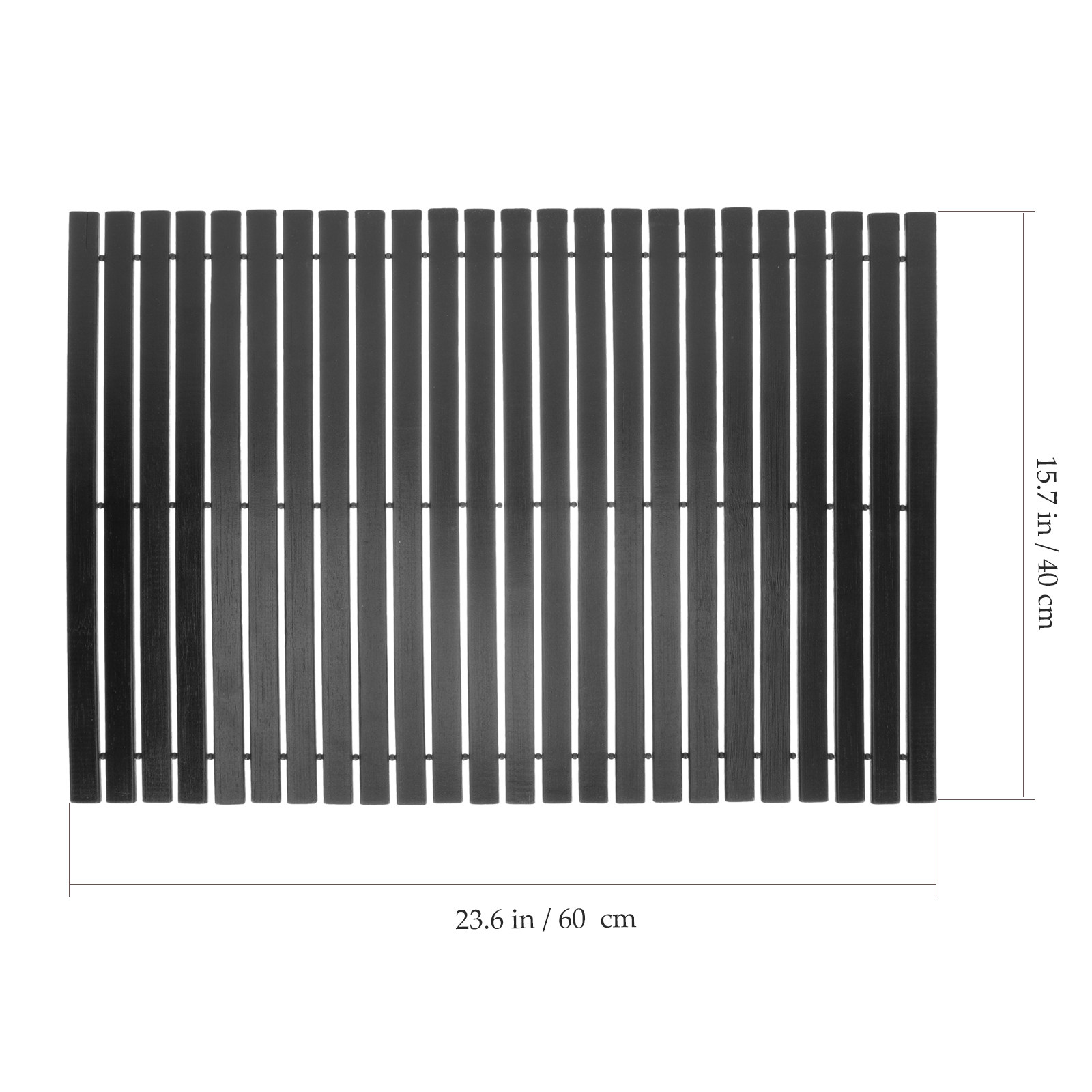 대나무 욕실 매트 미끄럼 방지 섬유 샤워 바닥 매트 ( - Bamboo Bath Mat 리뷰 및 가격