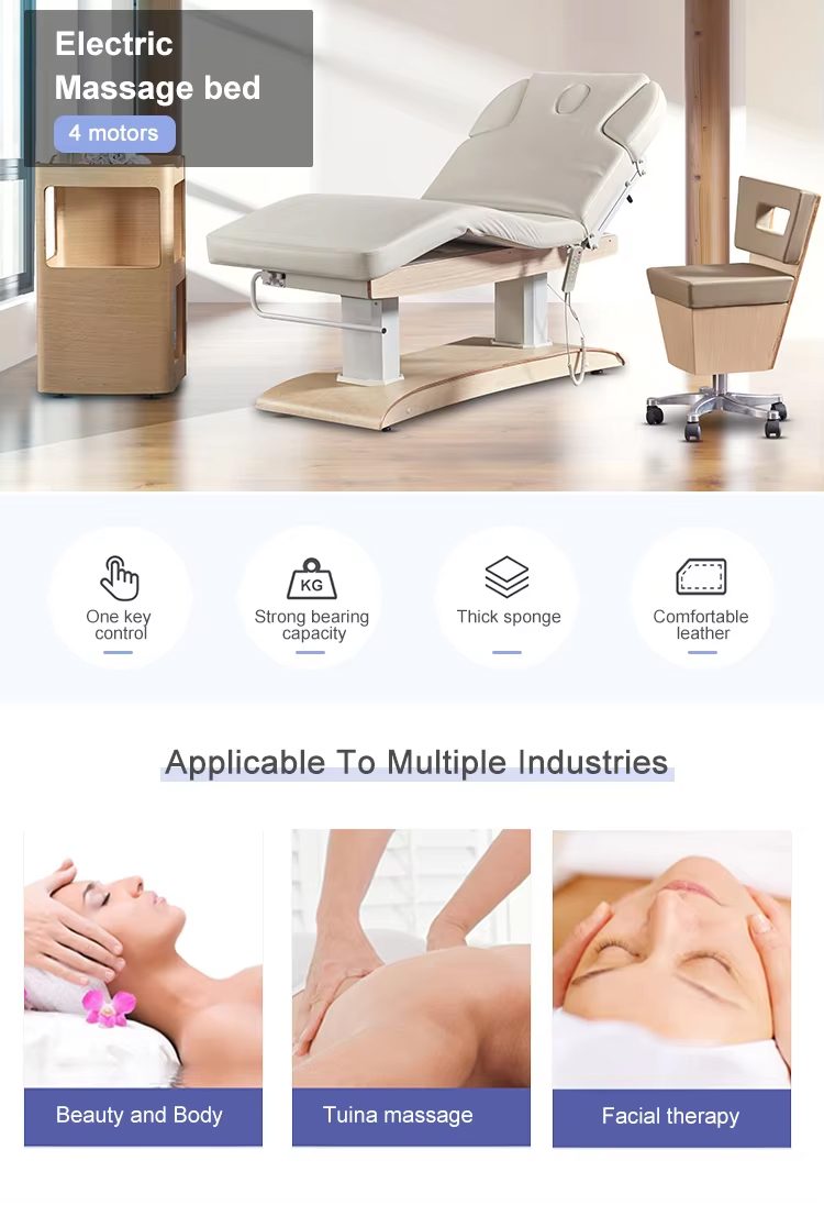 공장 맞춤형 나무 무늬 베이스 마사지 침대, 메모리 조 - Health Within Wellness Center 리뷰 및 가격