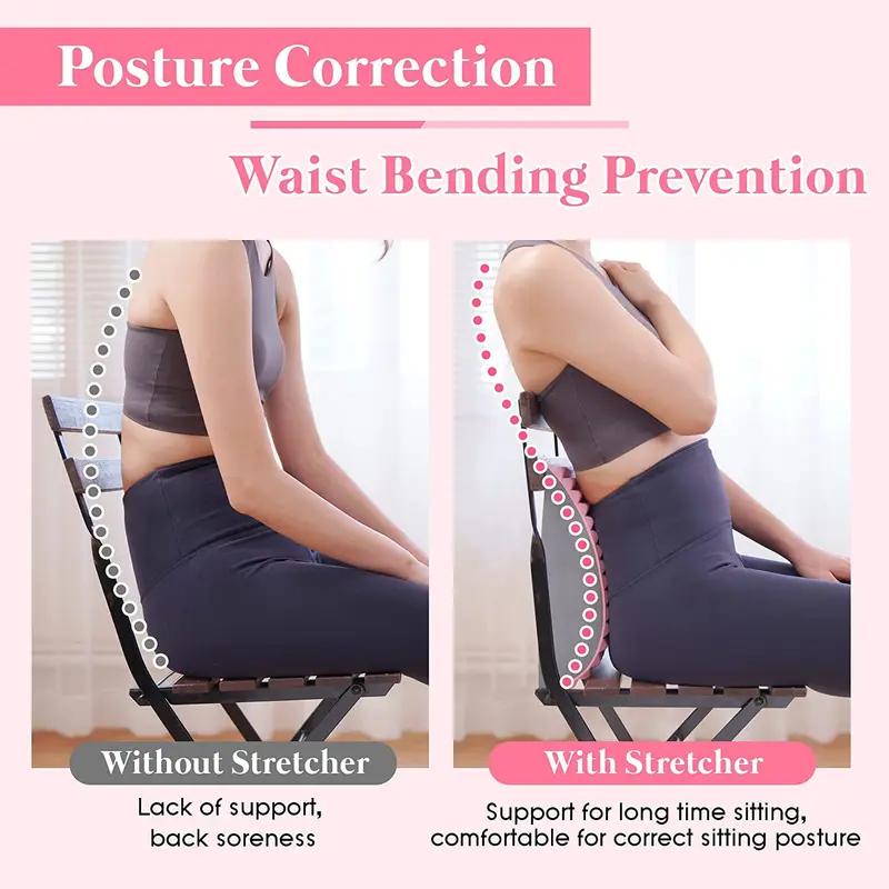 허리 통증 완화 치료 스트레칭 기구, 허리 스트레칭 베 - Posture Corrector Back Brace 리뷰 및 가격