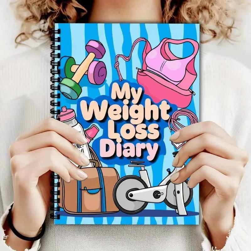 12주 체중 감량 계획서 - 나의 다이어리 피트니스 저 - Fitness Journal Planner 리뷰 및 가격