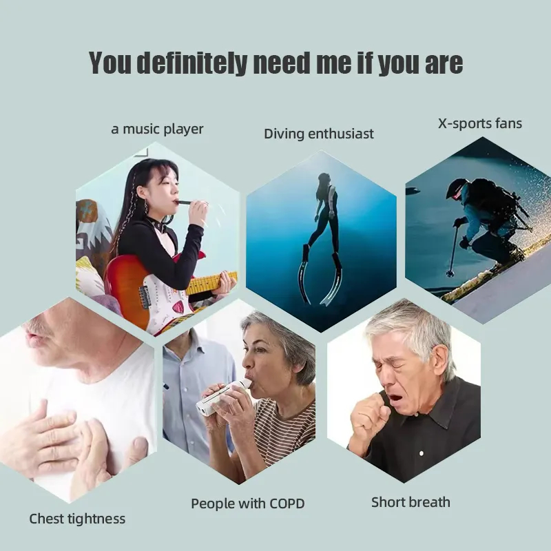 고품질 스마트앱 제어 호흡 트레이너, 디지털 맞춤형 휴 - Health & Wellness Therapy Center 리뷰 및 가격