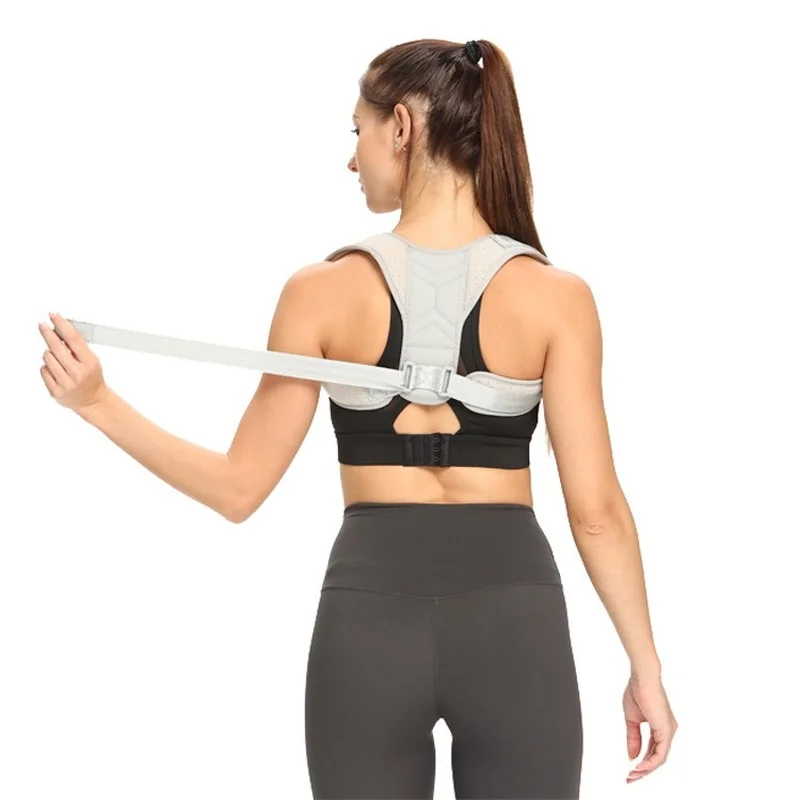 뒤 어깨 자세 교정기 조절 가능한 벨트 쇄골 척추 지원 - Posture Corrector Back Brace 리뷰 및 가격
