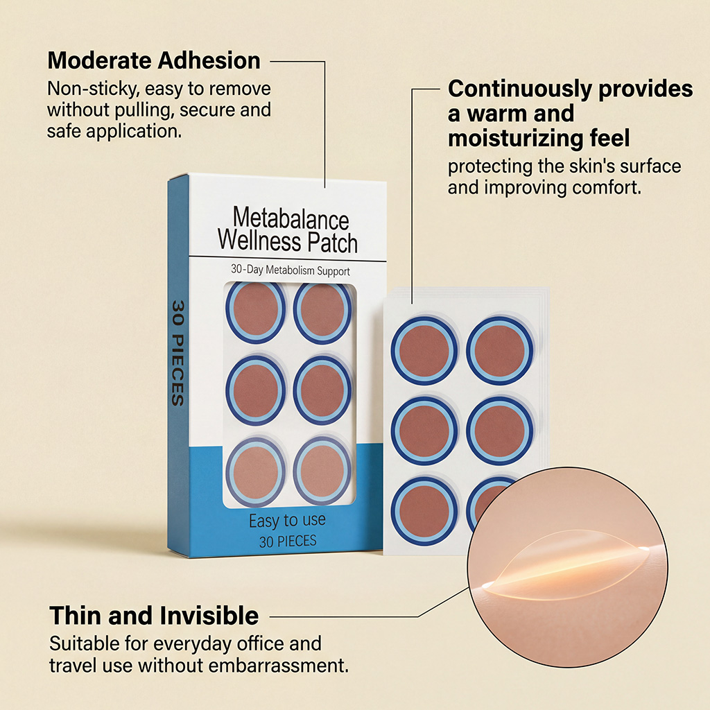 바디 케어 패치는 신진대사 조절과 체형 관리를 돕는 3 - Health Wellness Vitality 리뷰 및 가격